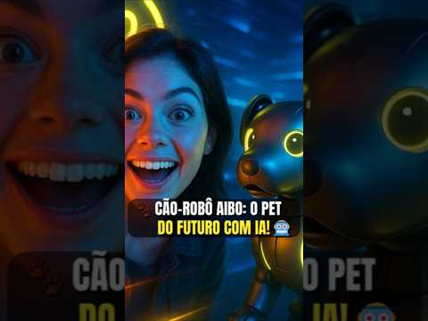 CÃO-ROBÔ AIBO: O PET DO FUTURO QUE OBCEDE COM IA! 🧠🚀
