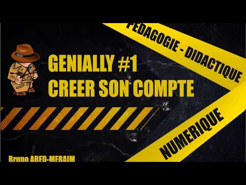 GENIALLY Tuto 1 - Créer son compte Genially