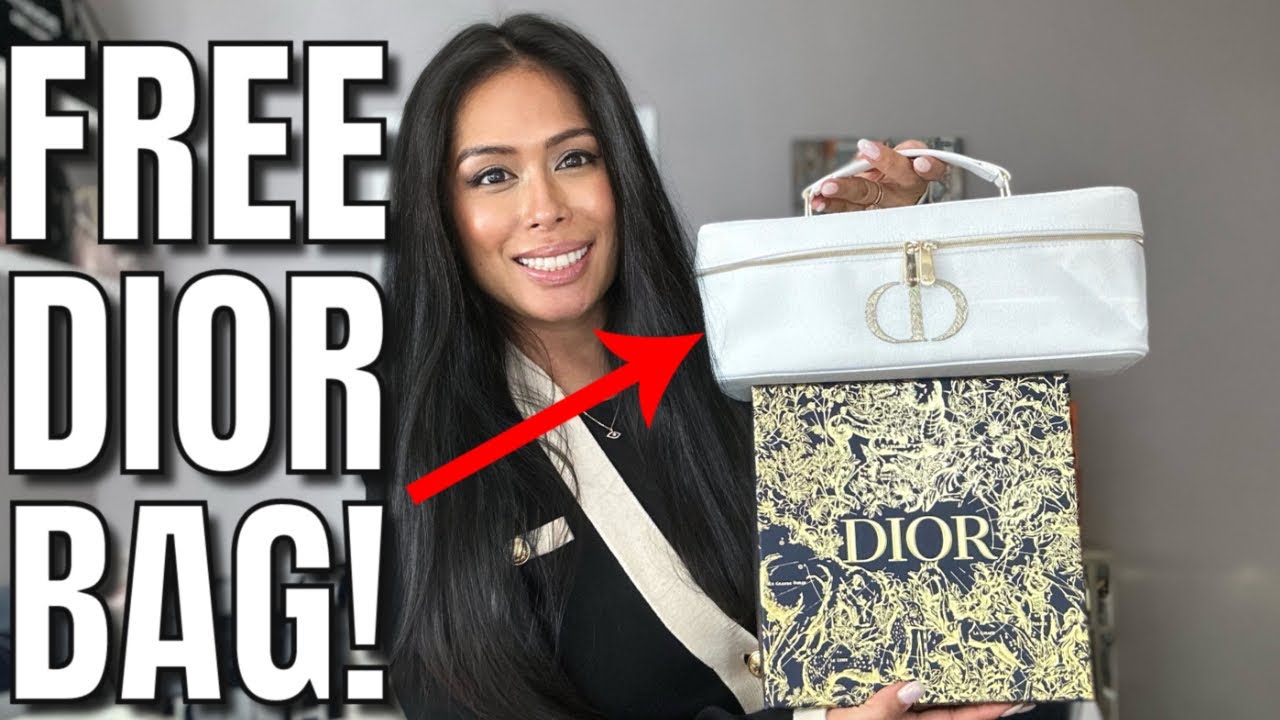 Dior free bag. Dior promo code. Dior free gift with purchase. I made m, Dior