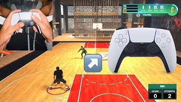 BASIS DRIBBELTUTORIAL MET HANDCAM OP NBA2K25 HUIDIGE GEN (LEER HOE JE EEN COMBO KUNT DOEN)