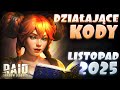 TYLKO DO 7 LISTOPADA❗NOWY KOD do RAID Shadow Legends⚔️PL 2025