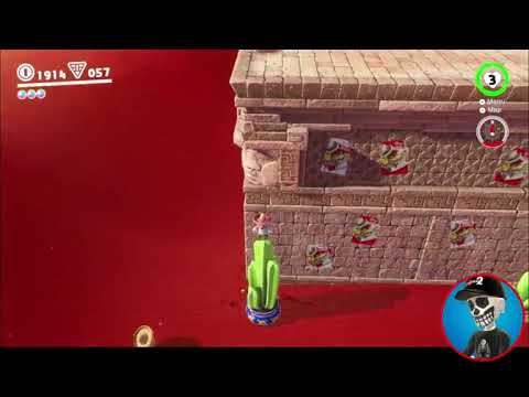 Super Mario Odyssey Guide Sand Kingdom Power Moon 78 Youtube