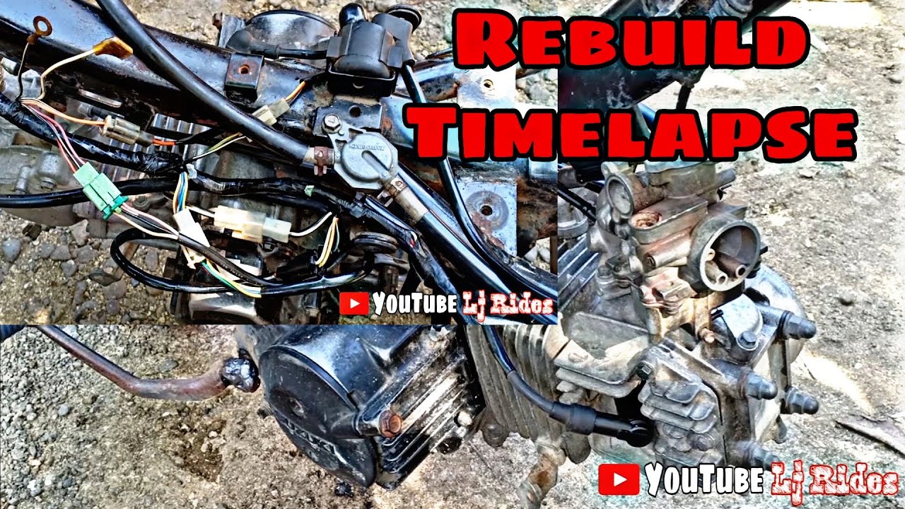 Suzuki Shogun 125 Restoration Timelapse
