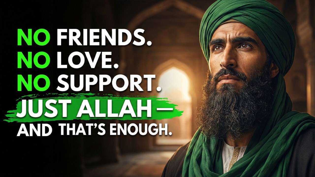 Be Happy Alone — When Allah Is All You Have, He Is Enough