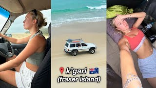 CAMPING IN K'GARI - FRASER ISLAND (the true experience)