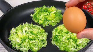 The most delicious broccoli recipe Simply grate the broccoli and add the eggs!