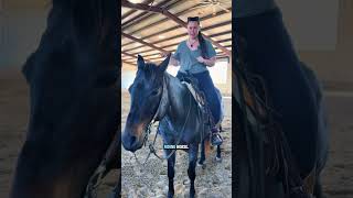 Today’s ranch lesson on Ethel!🐴🩵