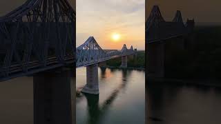 The Golden Hour at Podul Borcea