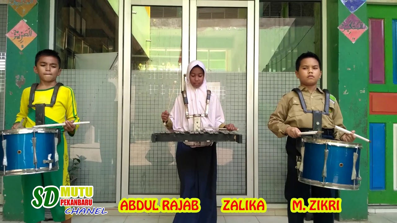 viral DRUMBAND TRIO AZAM SD MUHAMMADIYAH 1 PEKANBARU