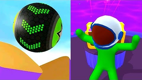 Going Balls VS Giant Rush Android iOS Mobile Gameplay Walkthrough