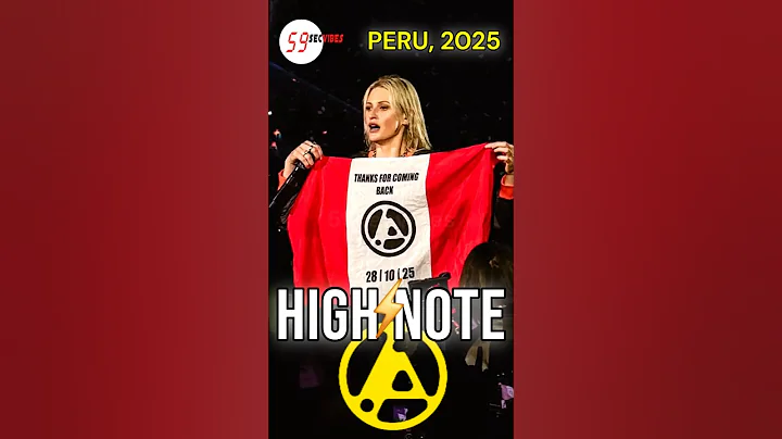 Emily’s High Note 😱 Scream ‘Bleed It Out’ in Lima, 🇵🇪 Peru! #linkinpark #live #shorts