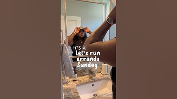 Let’s run Sunday Errands 🏃🏾‍♀️🎯🐶🛒 #targetrun #sundayservice #errands #fyp #blackcreators #vlog
