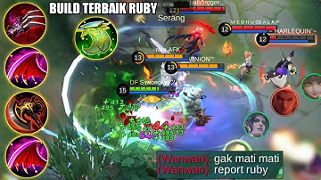 Build Ruby Paling Jenius Yang Pernah Ada - Build Terbaik Ruby Patch Terbaru | MLBB
