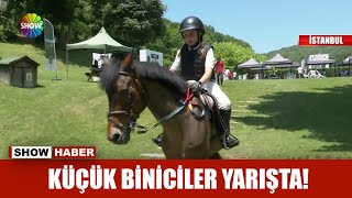 Küçük biniciler yarışta! Resimi