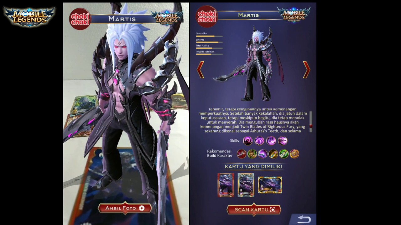 54 Gambar Kartu Mobile Legends Choki-choki Gratis Terbaru
