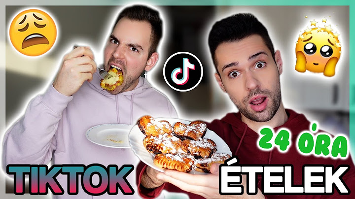 $ 24 ÓRÁIG TIKTOK ÉTELEKET ETTÜNK BENCÉVEL 😱❤️ $