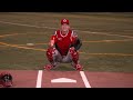 RECEIVING WITH NO RUNNERS ON BASE