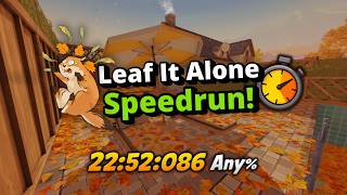 Leaf it Alone | Any% Speedrun (No Skip) | 22:52:086 screenshot 4