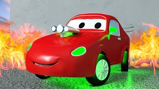 Závodní auto Jerry - Odtahové auto Tom ve Městě Aut 🚗 Animáky o autech Závodní auto Jerry - Odtahové auto Tom ve Městě Aut 🚗 Animáky o autech