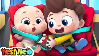 buckle up song safety rules for kids cars safety song nursery rhymes kids songs yes neo
