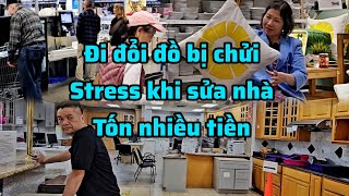 Gặp khó khăn tốn tiền khi sửa nhà ở Mỹ. Tiệm nội thất lớn ở Cali