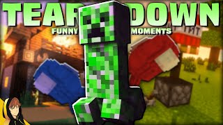 Destroying Minecraft with Real Life Physics + Among Us!?! | Teardown [Funny Moments]