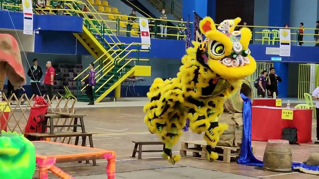 2022年第十一届马来西亚全国龙狮锦标赛 - Traditional Lion Kepong Hong Teck 甲洞弘德体育会