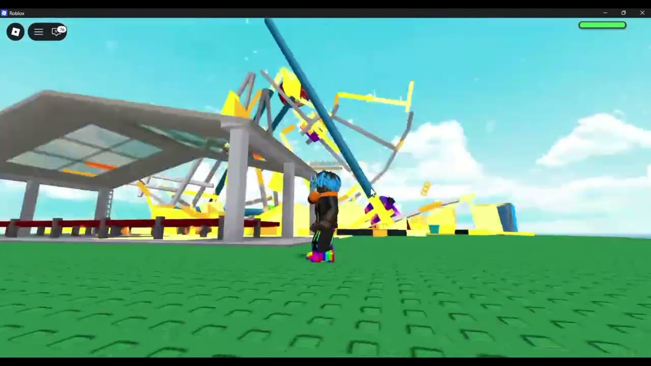 (parte 2 e primeiro video editado!)jogando o desastres naturais do roblox