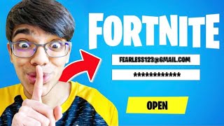 I Hacked Fe4RLess Fortnite Account