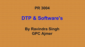 PR 3004 | DTP & Software