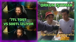 Elraenn Orkun Işıtmak 7Tl Vs 500Tl Tost Sonradan Görme İzli̇yor