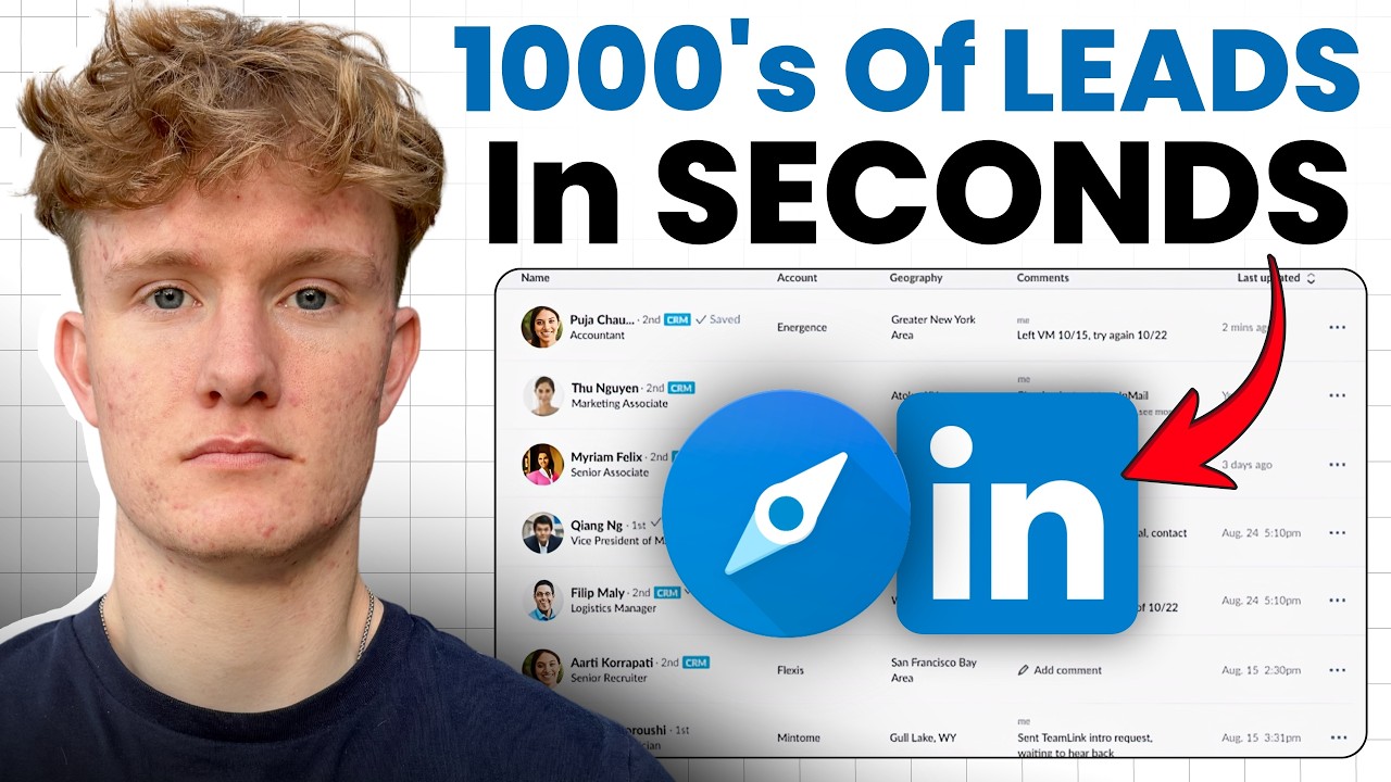 How to Use LinkedIn Sales Navigator For Lead Generation - YouTube