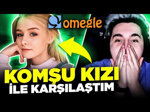 KOMŞU KIZI İLE OMEGLE'DE KARŞILAŞTIM!