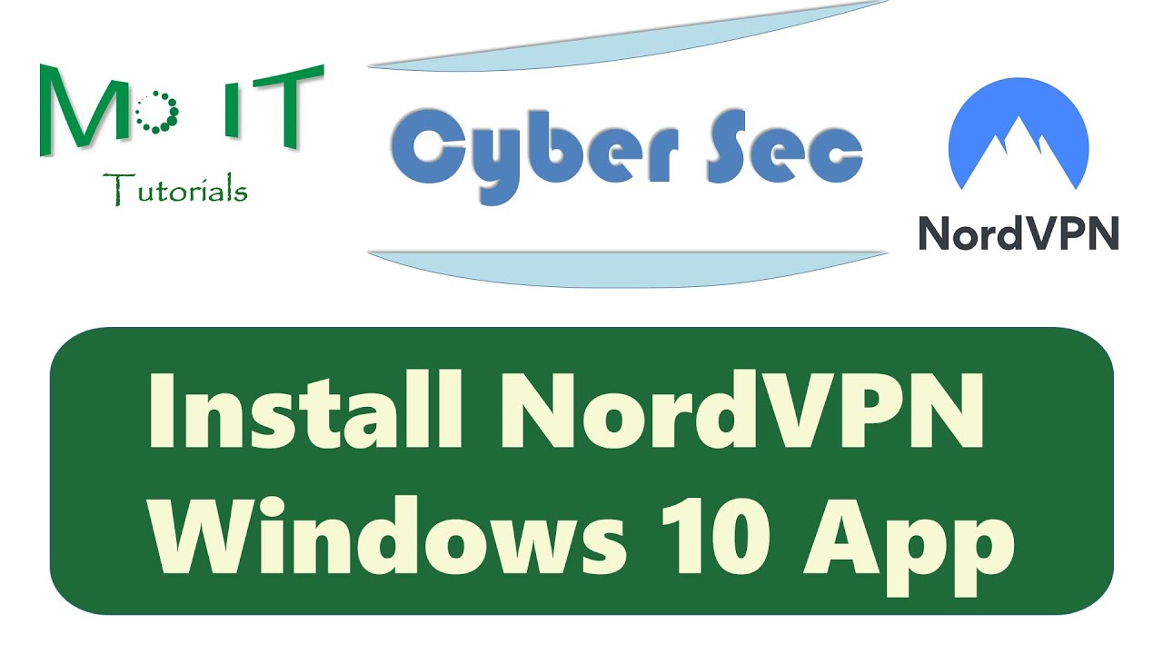 nordvpn windows 10 download