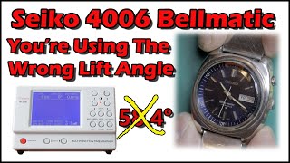 Seiko Bellmatic Lift Angle Documents Are Incorrect