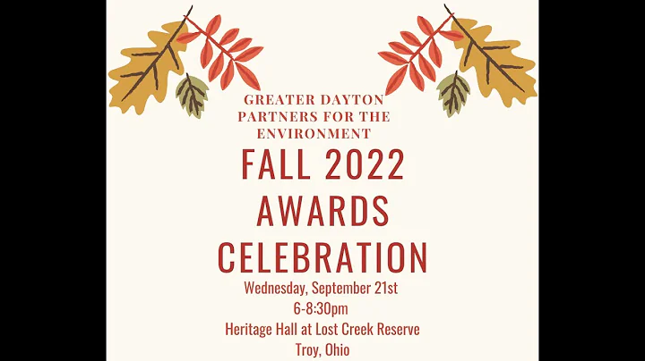 2022 Fall Awards Celebration