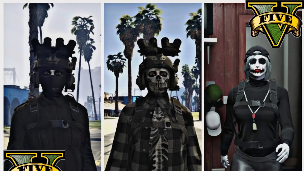 قراند 5| تصميم ثلاث ملابس حرب للبنت من تصميم المشترك 267