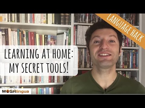 Learning a foreign language at home: my 4 secret tools (Language Hack n. 4)