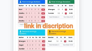 A-Z cricket match is now available. SPl Splitter. Team formation using ai screenshot 5