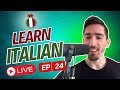 Learn Italian LIVE #24 | Describe what&#39;s in the photo!