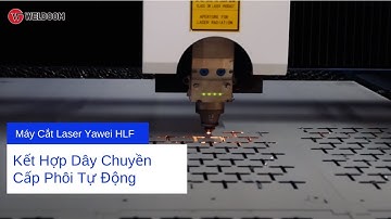 Máy Cắt Laser Yawei HLF Kết Hợp Dây Chuyền Cấp Phôi Tự Động  | Tối Ưu Tốc Độ & Vật Liệu (Review)