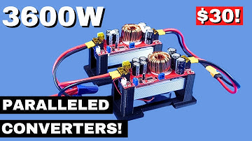 🔥 Unleash LIMITLESS Power with Parallel DC-DC Boost Converter!⚡
