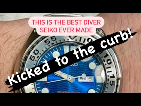 Seiko DITCHED the best dive watch they ever made! The Seiko Sawtooth 7N36- 0AF0 - YouTube