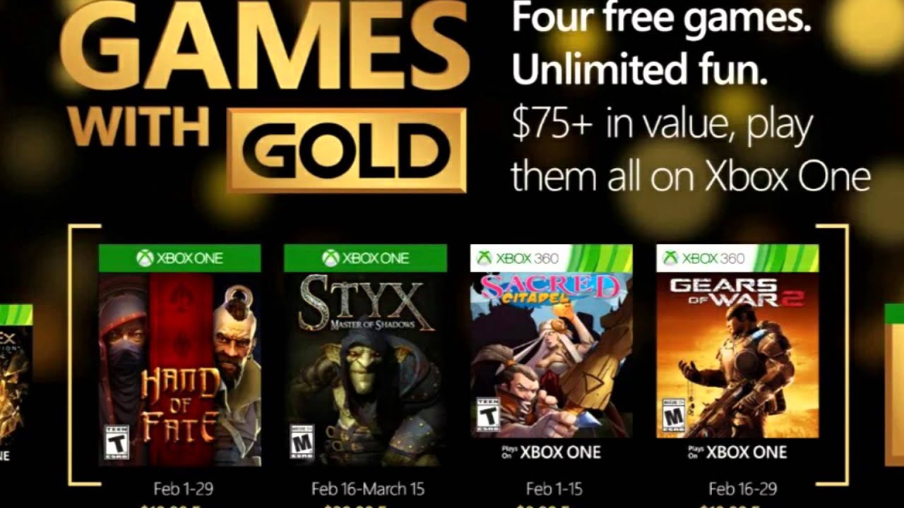 Xbox live games. Xbox Live игры. Игры в Xbox Live Gold. Бесплатные игры на Xbox one.