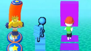 SHORTCUT RUN vs BRIDGE RACE vs SHORTCUT RACE screenshot 4