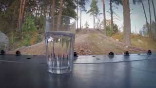 Balance Challenge(Watch a skilled operator balancing a glass of water with a wheel loader on a bumpy road. Follow the action at volvooceanrace.volvoce.com., 2015-01-23T13:52:23.000Z)