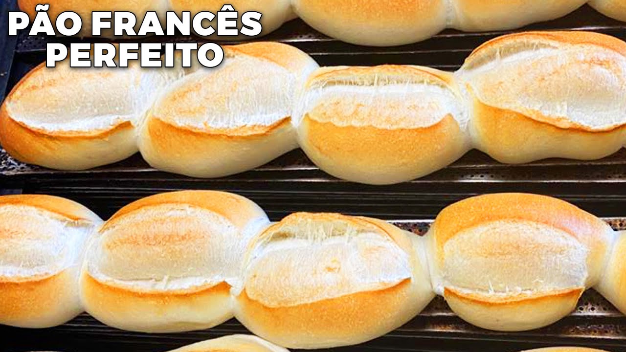 PÃO FRANCÊS DE PADARIA PERFEITO! | Ewerton Santana