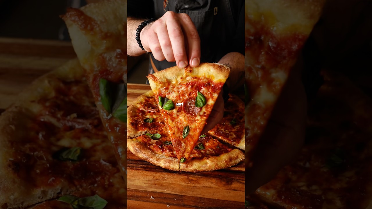 Classic New York Pepperoni Pizza 🍕 (Home Pizza Series Ep 2)