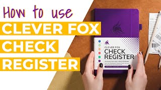 How to Use the Clever Fox Check Register - Personal Finance Made Easy screenshot 3