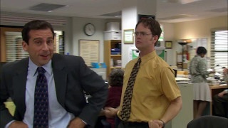 The Office -  Dwight Punches Michael